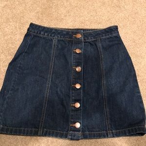 Jean skirt